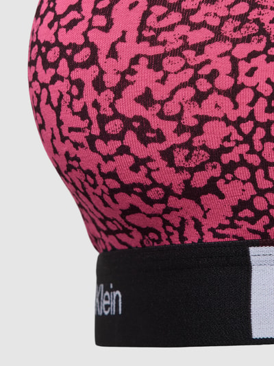 Calvin Klein Underwear Bralette mit Label-Bund Modell 'CK 1996' Fuchsia 2