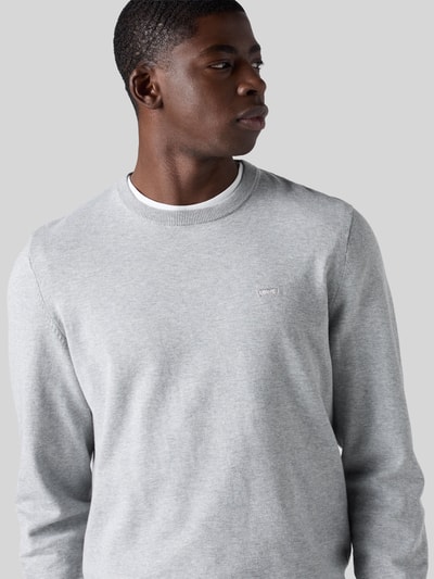 Levi's® Bluza o kroju regular fit z mieszanki bawełny Jasnoszary 3