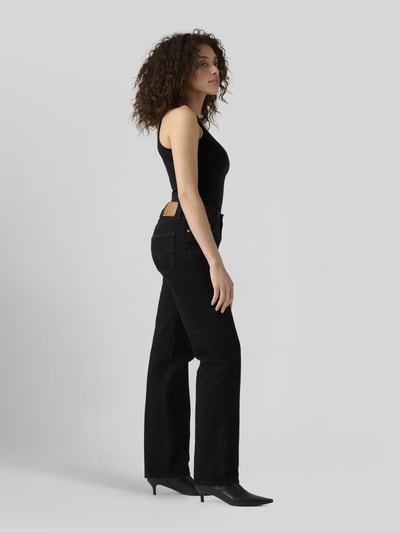 Levi's® 300 relaxed fit jeans van puur katoen in 5-pocketmodel Zwart - 7