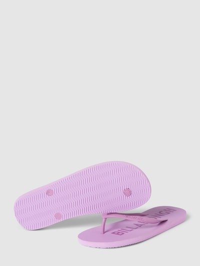 Billabong Teenslippers met labelprint, model 'SUNLIGHT' Paars - 3