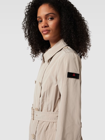 Peuterey Trenchcoat mit Gürtel Modell 'SALTUM' Beige 3