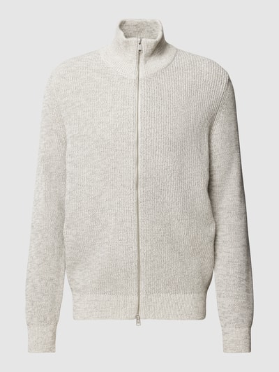 Marc O'Polo Strickjacke mit Stehkragen Sand 2