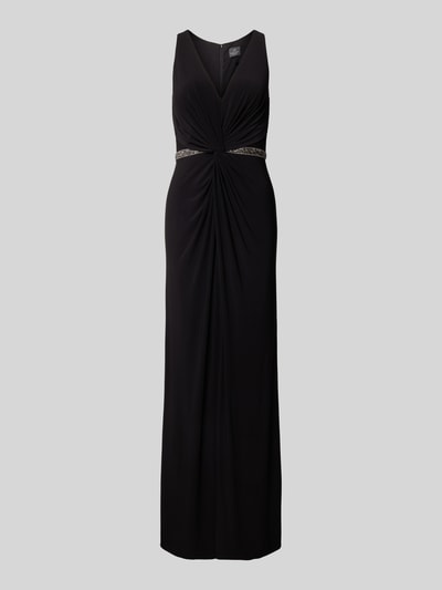 Adrianna Papell Abendkleid mit Knotendetail Black 2