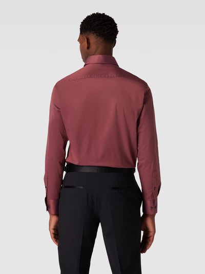 Eterna Modern Fit Premium Shirt mit Kentkragen Bordeaux 5