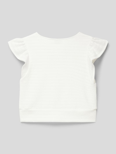 Happy Girls T-shirt met V-hals Ecru - 3