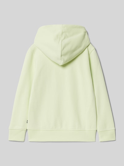 Tom Tailor Regular Fit Hoodie aus reiner Baumwolle Hellgruen 3