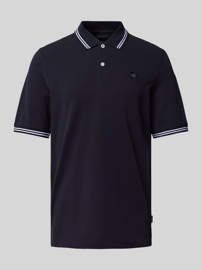 bugatti Poloshirt mit Kontrastbesatz Marine 2