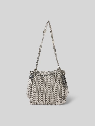 Rabanne Crossbody Bag aus in metallic Silber 2