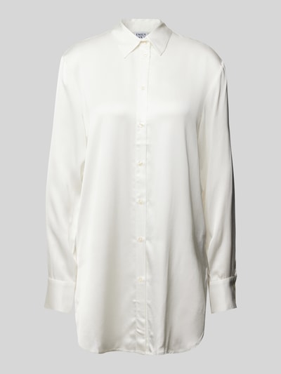 Emily Van den Bergh Regular fit overhemdblouse met manchetten Offwhite - 1