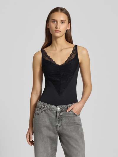 Pieces Body met kantinzet, model 'OLIVIA'  - 4