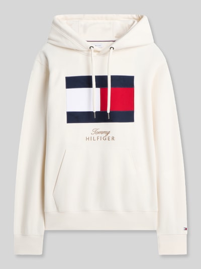 Tommy Hilfiger Hoodie mit Logo-Print Offwhite 2