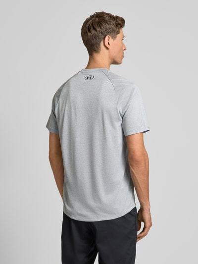 Under Armour T-Shirt mit Logo-Print Modell 'TECH 2.0' Hellgrau Melange 5