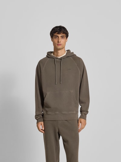 Closed Hoodie mit Känguru-Tasche Dunkelbraun 4