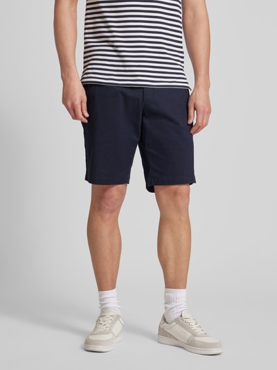 Tommy Hilfiger Straight Leg Chinoshorts mit Gesäßtaschen Modell 'HARLEM' Marine 4