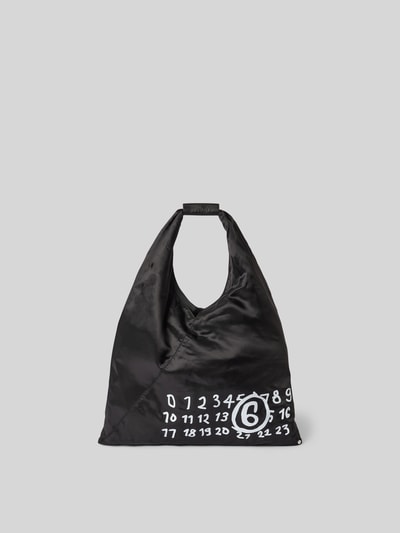 MM6 Maison Margiela Handtasche mit Label-Print Black 2