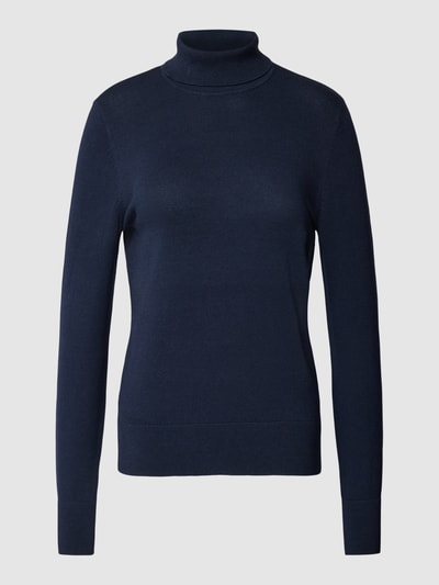 Montego Strickpullover mit Stehkragen Dunkelblau 2