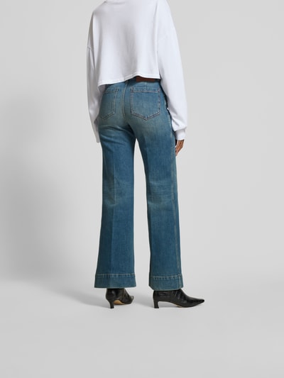 Victoria Beckham Jeans mit Eingrifftaschen Jeansblau 5