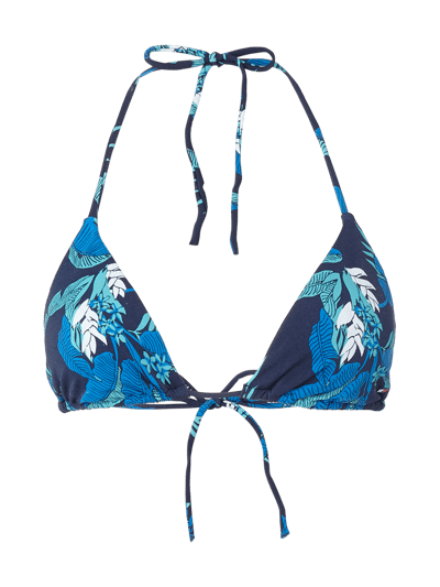 TOMMY HILFIGER Bikini-Oberteil mit wattierten Cups Dunkelblau 1