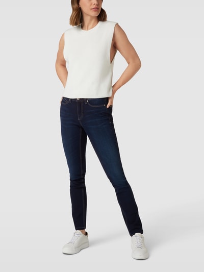 Cambio Jeans mit Kontrastnähten Modell 'PARLA' Blau 1