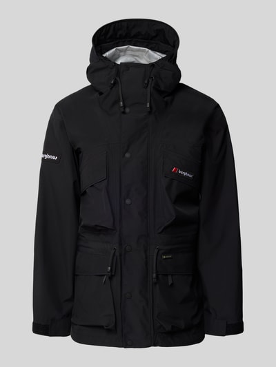 Berghaus Funktionsjacke mit Label-Stitchings Black 2