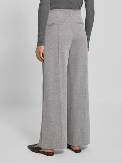 ICHI Spodnie materiałowe z kieszeniami z tyłu model ‘KATE’ Jasnoszary 5