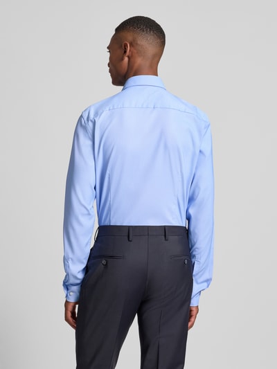Jake*s Slim Fit Business-Hemd mit extra langem Arm Bleu 5