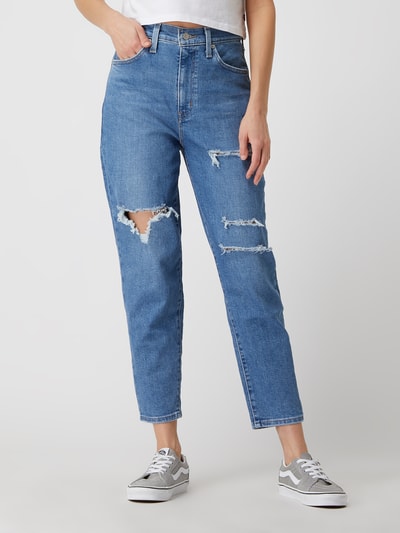 Levi's® Mom fit jeans met stretch  Jeansblauw - 4