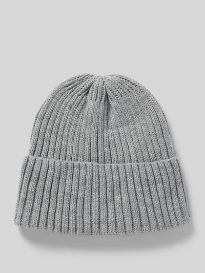 Jack & Jones Beanie mit breiter Krempe Modell 'ATLAS' Hellgrau Melange 1