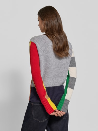 MAX&Co. Pullover van wol met labelpatch Camel - 5