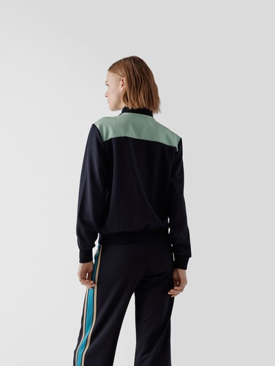 BAUM & PFERDGARTEN Sweatjacke im Colour-Blocking-Design Marineblau 5