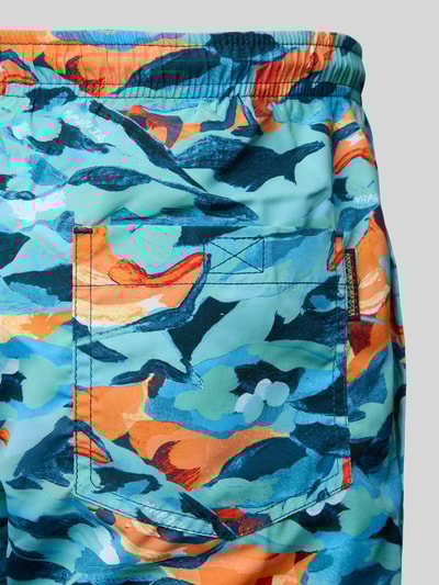 Napapijri Zwembroek met elastische band en tunnelkoord Oceaanblauw - 2