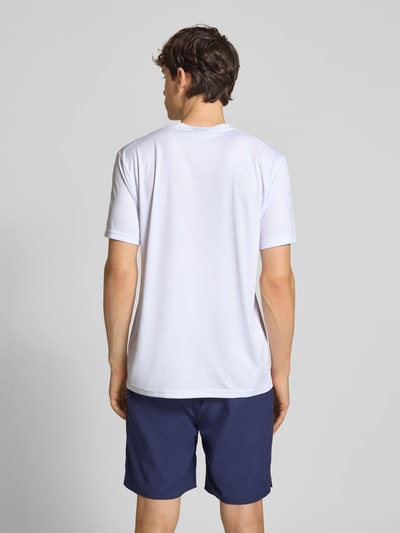 Ellesse T-shirt met labelprint, model 'CORBOBA' Wit - 5