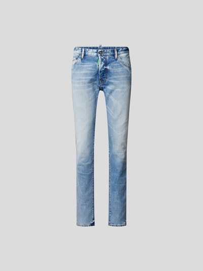 Dsquared2 Relaxed Fit Jeans mit Label-Details Jeansblau 2