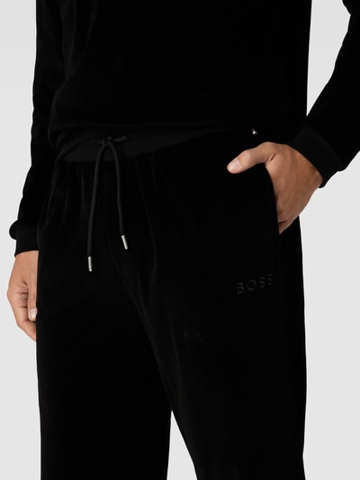 BOSS Sweatpants mit seitlichen Eingrifftaschen Black 3