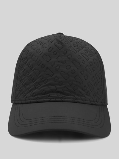 BOSS Cap mit Allover Logo-Stitching Modell 'SETH-M-PA' Black 2