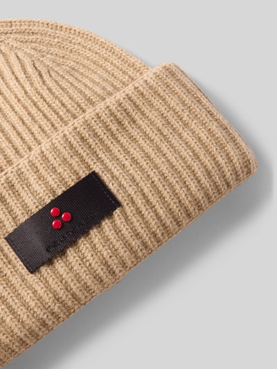 Peuterey Beanie mit Kaschmir-Anteil Modell 'SAVIS' Beige 2