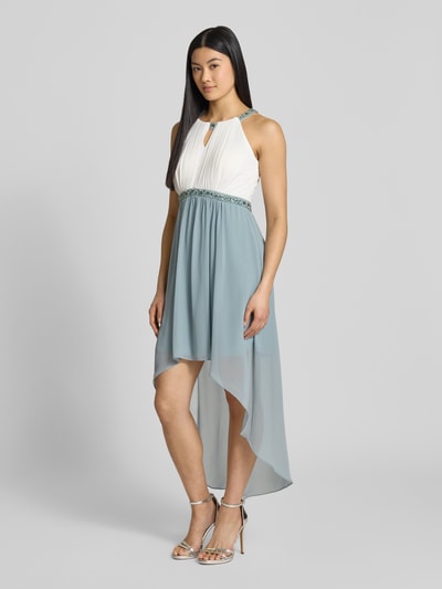 Jake*s Cocktail Cocktailkleid mit Ziersteinbesatz Schilf 1