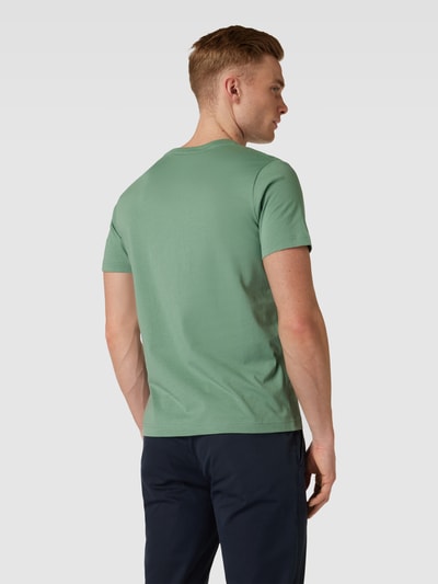 Lerros T-shirt met statementprint Lichtgroen - 5