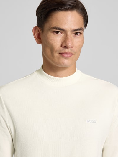 BOSS Orange Regular fit shirt met lange mouwen van puur katoen, model 'EXPLORER' Wit - 3