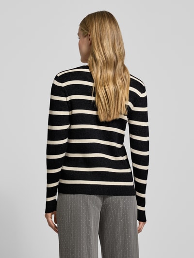 FREE/QUENT Strickjacke aus Viskose-Mix Modell 'ARNA' Black 5