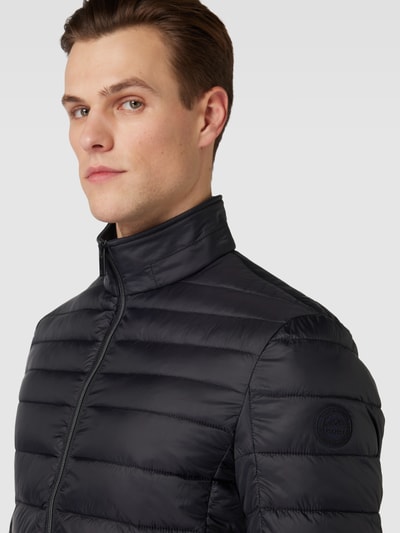 Christian Berg Men Steppjacke mit Stehkragen Black 3