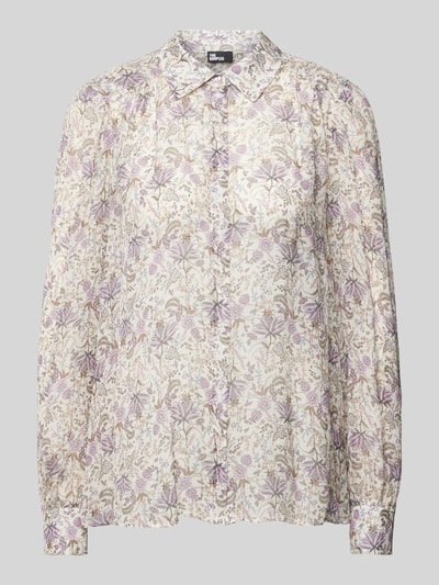 THE KOOPLES Blouse met all-over bloemenprint Ecru - 2