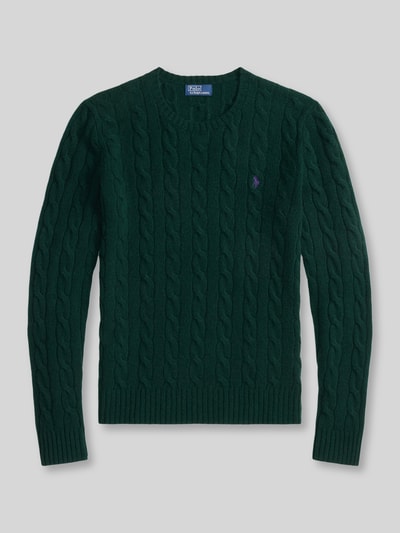 Polo Ralph Lauren Regular Fit Pullover mit Logo-Stitching Gruen 3