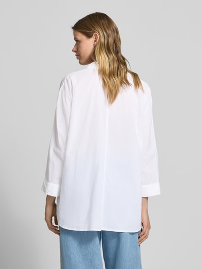 Only Loose fit overhemdblouse van licht katoen, model 'NEWLINA GRACE' Wit - 5