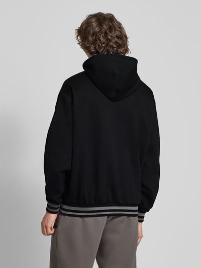 KARL KANI Hoodie met labelprint Zwart - 5