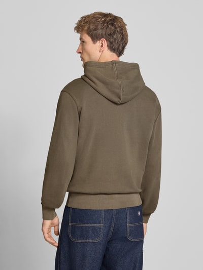 G-Star RAW Regular Fit Hoodie aus reiner Baumwolle Khaki 5