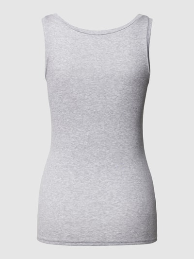 Schiesser Tanktop met fijnrib, model 'PURE RIB' Lichtgrijs - 3