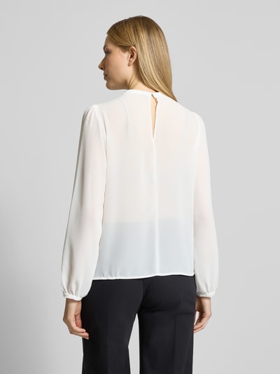 Rinascimento Blouse met ronde hals Offwhite - 5