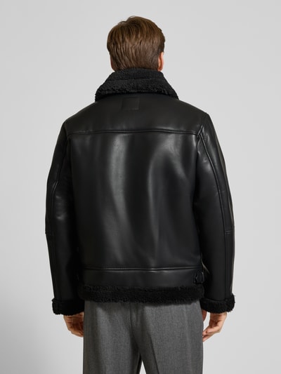MCNEAL Jacke in Leder-Optik Black 5