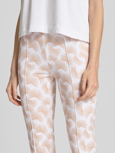 SEDUCTIVE Super skinny fit broek met vaste persplooien Beige - 3